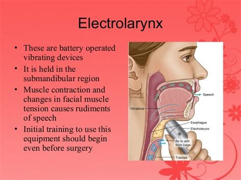 Rehabilitation after laryngectomy