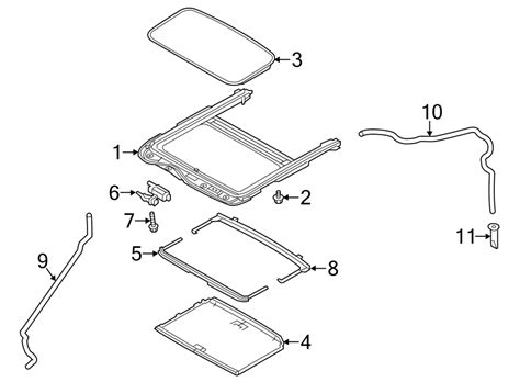 Ford Focus Sunroof Drain Hose (Rear). Rear, sedan - CV6Z54502C53A | Lakeland Ford Online Parts ...