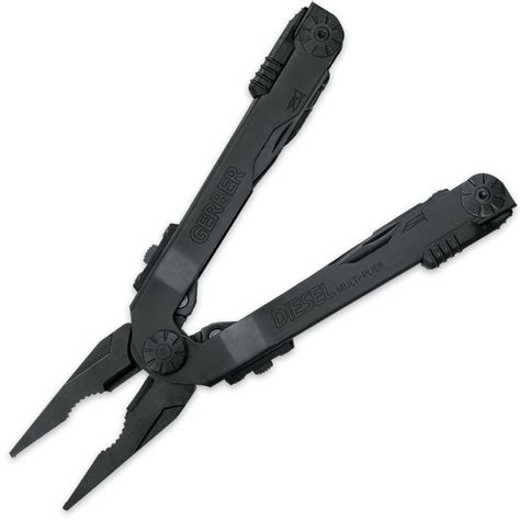 Gerber Diesel Black Multi Tool with Sheath | BUDK.com - Knives & Swords ...