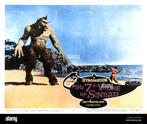 THE 7TH VOYAGE OF SINBAD, (aka THE SEVENTH VOYAGE OF SINBAD), Cyclops ...