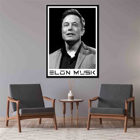 Elon Musk Elon Musk Poster Elon Musk Print Elon Musk | Etsy