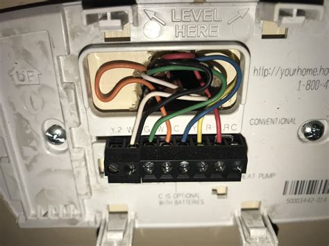 Honeywell Home Thermostat Wiring 4 Wire
