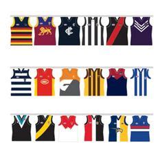 AFL team jerseys | AFL | Pinterest | Australian football, Football ...