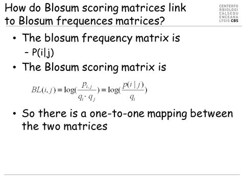 The Blosum scoring matrices Morten Nielsen BioSys, DTU. - ppt download