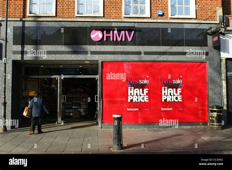 HMV Branch, St. Albans Stock Photo - Alamy