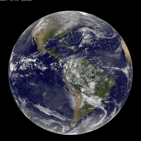 Satellite View of the Americas on Earth Day | Today, April 2… | Flickr