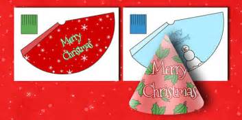 Christmas Party Hats - Christmas, xmas, party hat, hat template