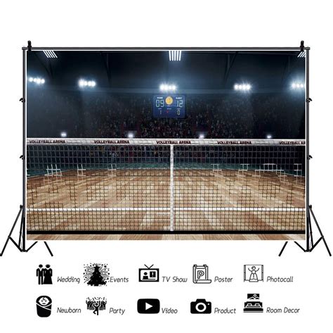 Volleyball Court Backgrounds