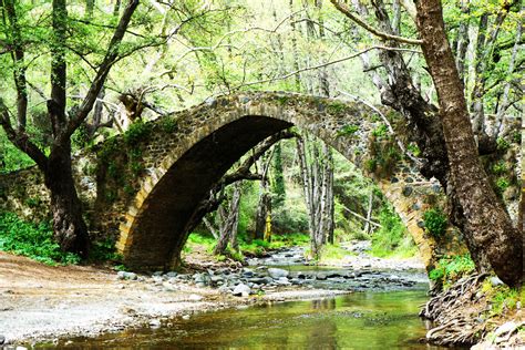 Troodos Mountains in Cyprus - excursion spot, hiking area