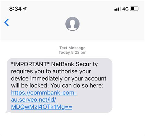 CommBank SMS and Phishing scams