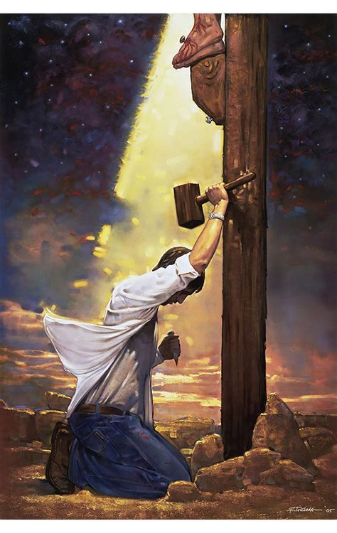 Painting Jesus On The Cross Images - BEST PAINTING