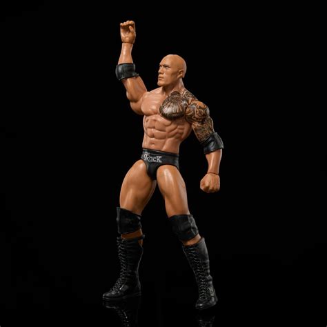 WWE Basic Series 141 The Rock Action Figure