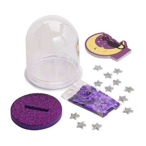 Black Cat & Moon Halloween Glitter Globe Craft Kit :: OSHC Craft Kits