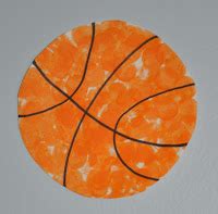 Memorizing the Moments: Tiny Artist - Basketball Craft