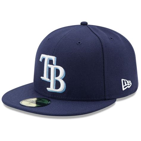 Tampa Bay Rays New Era Game Authentic Collection On-Field 59FIFTY Fitted Hat - Navy - Walmart ...