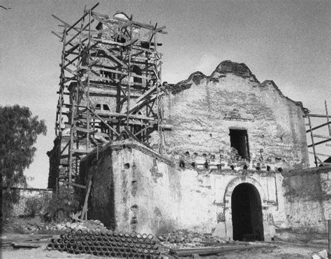 Restoration of Mission San Diego de Alcala Sept 11, 1930 — in San Diego ...