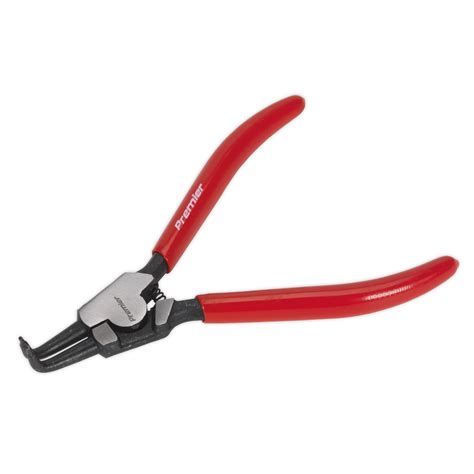 Circlip Pliers External Bent Nose 180mm - Huttie