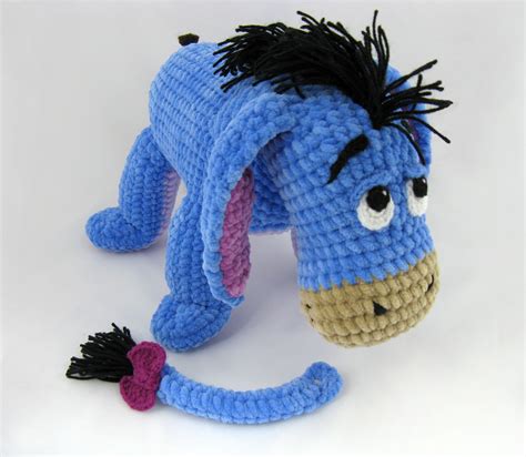 Crochet Eeyore | Crochet, Eeyore, Dinosaur stuffed animal