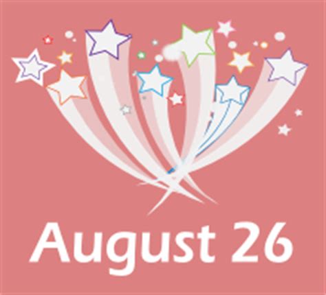 August 26 Birthdays