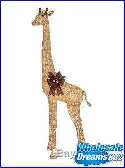 Lighted Christmas Giraffe Outdoor Yard Decorations Decor LED Light Up Decoration