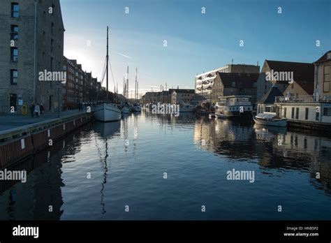 Christianshavn canal in the late afternoon Stock Photo - Alamy