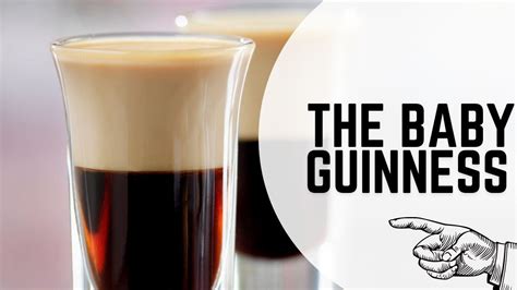 How to make A Baby Guinness | Classic Cocktail Recipes - YouTube