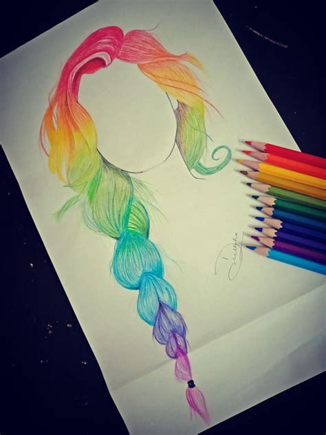 Sketch Tattoo Design, Tattoo Sketches, Tattoo Designs, Pen Art, How To Draw Hair, Color Wheel ...