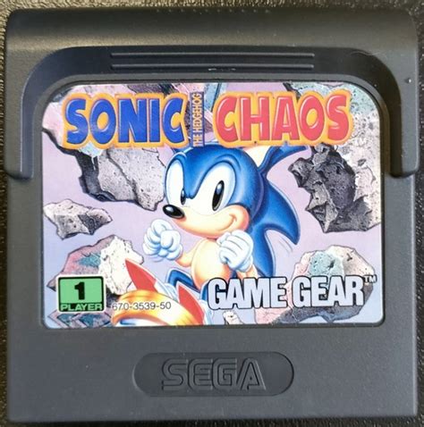 Sonic Chaos Game Gear Playd – Twisted Realms Video Game Store Retro Games