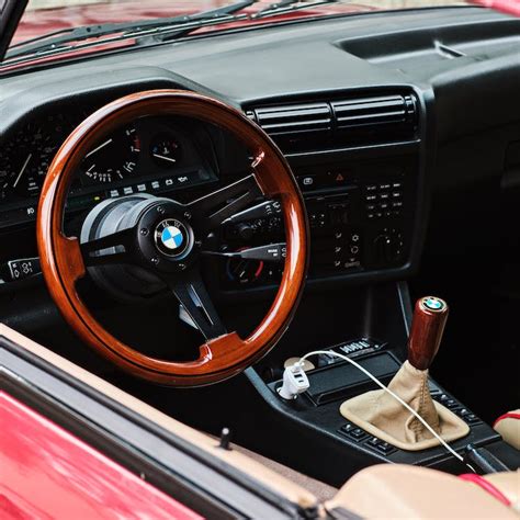 Interior of a BMW E30 · Free Stock Photo