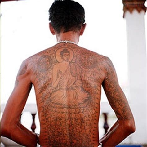 22 Best Buddhist Monk Tattoo On Back