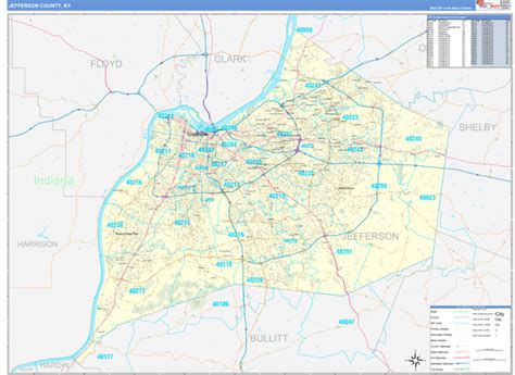 Jefferson County Zip Code Map – Map Of The World