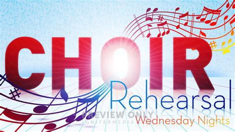 Choir Rehearsal - Title Graphics | Igniter Media