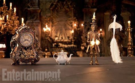 'Beauty and the Beast': See 9 Enchanting, Exclusive Photos | Cogsworth ...