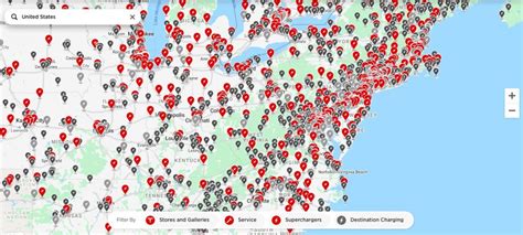 Tesla's new Supercharger map hints at aggressive expansion for 2021