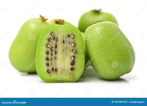 Mini kiwi baby fruit stock photo. Image of background - 102998758