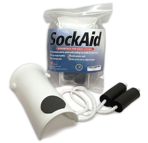 Royal Medical Solutions Soft Sock Aid, Senior-Friendly Pull and Put ...