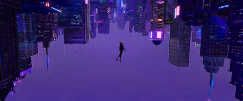 Cyberpunk/retro colour scheme edit of the popular Spiderverse ultrawide ...