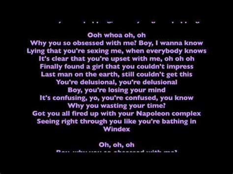 Mariah Carey-Obsessed Lyrics - YouTube