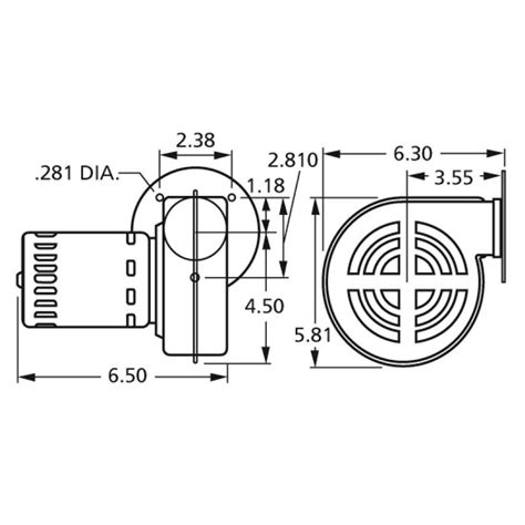 Fasco 50748-D500 Centrifugal Blower - Hardwares online store