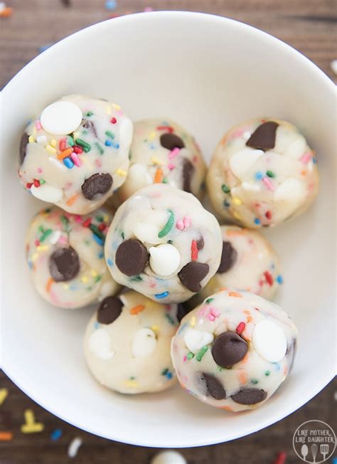 Edible Sugar Cookie Dough for One – Like Mother, Like Daughter