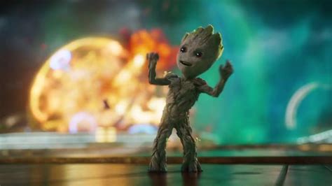 Baby Groot Dancing Wallpapers - Top Free Baby Groot Dancing Backgrounds ...