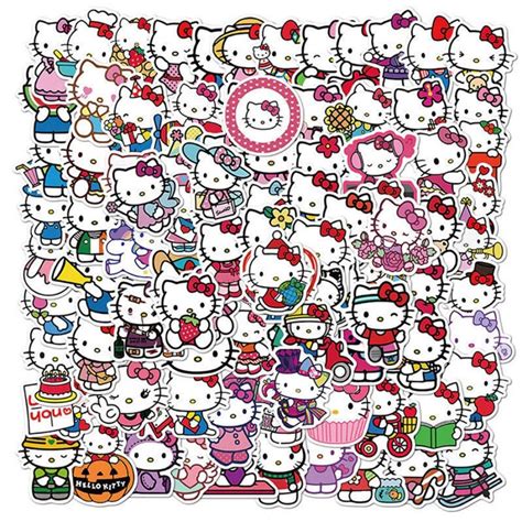 Hello Kitty Stickers - ZiCASE