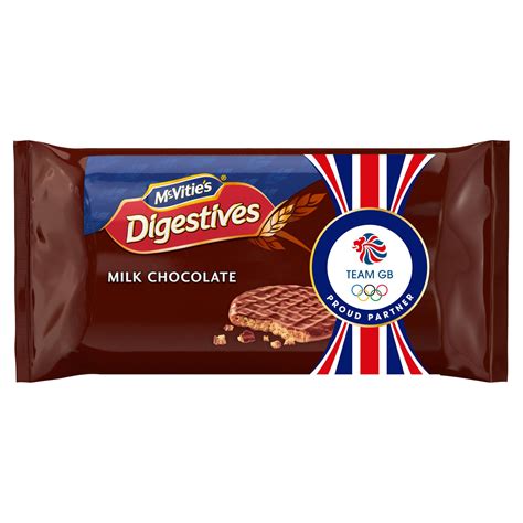 McVitie's Digestives Milk Chocolate 2 x 316g | Chocolate Biscuits ...