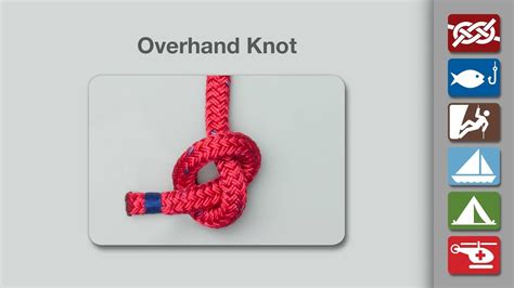 Overhand Knot | How to Tie an Overhand Knot - YouTube