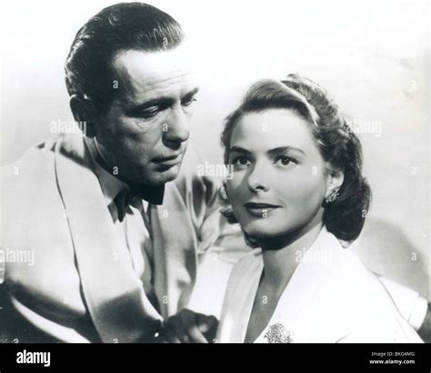 Humphrey bogart ingrid bergman hi-res stock photography and images - Alamy