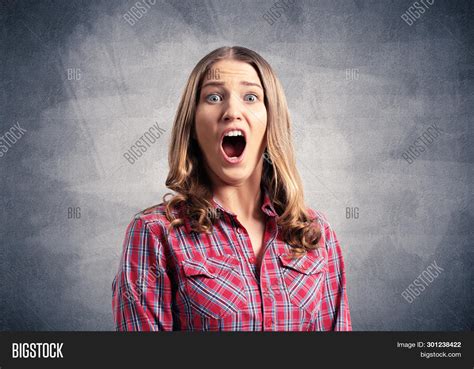 Scared Young Woman Image & Photo (Free Trial) | Bigstock