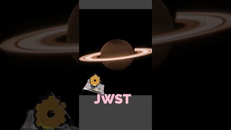 JWST Saturn's New Image with Rings and Moons #astronomy # ...