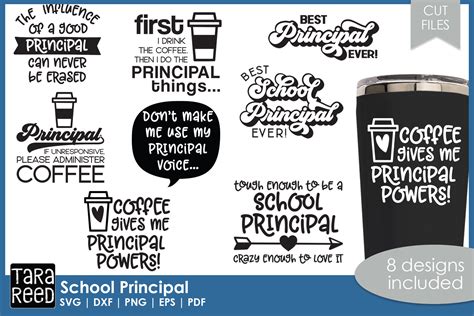 8 School Principal Quotes Graphic by TaraReedDesigns · Creative Fabrica