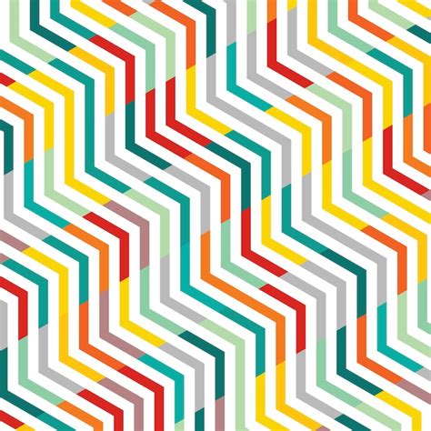 Premium Vector | Abstract of line pattern zig zag geometric pattern background.