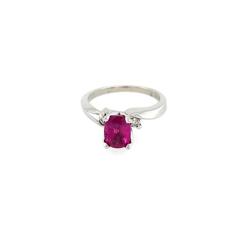 Cushion Cut Ruby Ring – Kas-A-Designs